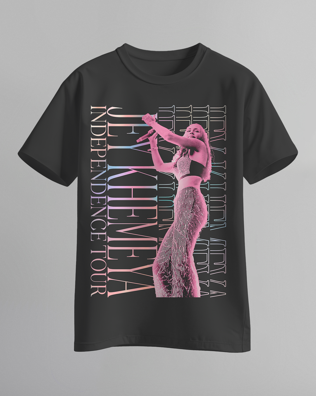 T-SHIRT BLACK "INDEPENDENCE TOUR"